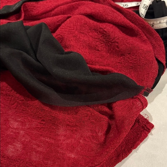 Zoe Sweater Red and Black Women's - Picture 10 of 10